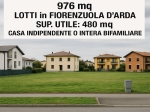 LOTTI EDIFICABILI A FIORENZUOLA D'ARDA - IDEALE PER CASA INDIPENDENTE O BIFAMILIARE